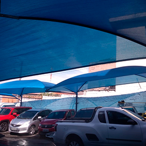 Reforma de Cobertura em Estacionamento